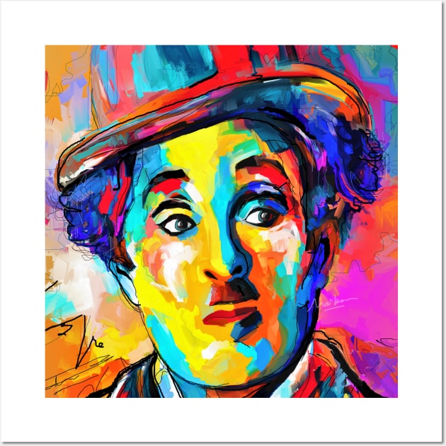 charlie chaplin Wall Art by mailsoncello